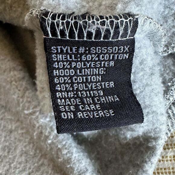 Sebby Collection Women’s Plus Black/White Print Hooded Button Down Jacket 2X - Picture 4 of 11